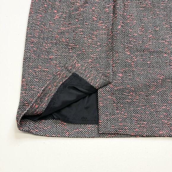 J. Crew Women's 8P Dress Multicolor Tweed Neon Fleck Sheath 3/4 Sleeves Lined - Picture 10 of 10